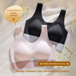 New Fashion Minimalist Sports Suit Yoga Sports Bra Fitness Vest Rims-free Bra Breathable and Comfortable.