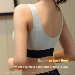 New Fashion Minimalist Sports Suit Yoga Sports Bra Fitness Vest Rims-free Bra Breathable and Comfortable.