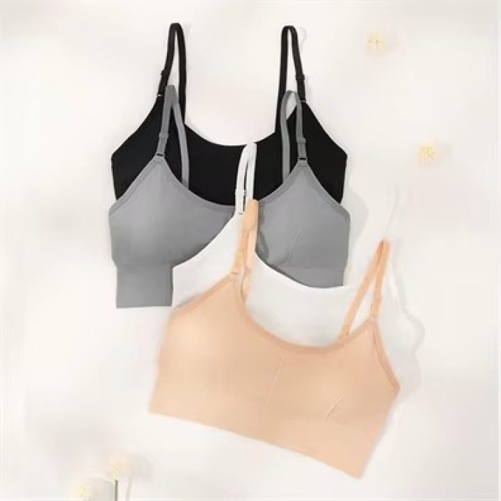 Women Seamless Sport Bra No Underwire Sports Underwear Beautiful U Back Soft Smooth Fabric Wireless Lingerie for Sporty Women