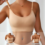 Women Seamless Sport Bra No Underwire Sports Underwear Beautiful U Back Soft Smooth Fabric Wireless Lingerie for Sporty Women