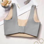 No Steel Ring Seamless Brassier Wide Shoulder Straps Design Sporty Bras Nylon & Spandex Fabric Wireless Yoga Bra for Women