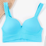 right Color Series Push up Brassier Seamless Sport Gym Bras With Wide Shoulder Straps U Back Yoga Outlet Solid Color Women Bra
