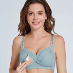 Thin Breathable Summer Nursing Bra for Breastfeeding Plus Size Women Front-Opening Push-Up OEM Bra
