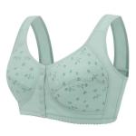 Four Button Front Closure Comfortable Cotton Bra