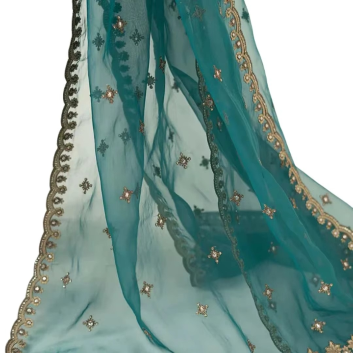 3 Piece Embroidered Raw Silk Suit Pakistani Traditional Dress Women Ethnic Wear Cultural Fashion Shalwar Kameez Handcrafted