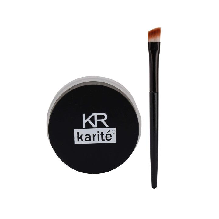 Makeup 2-Color Long-Wear Gel Eyeshadow Set 24h Wholesale Action Black & Brown Eye Shadow Cream Shimmer Metallic Finish