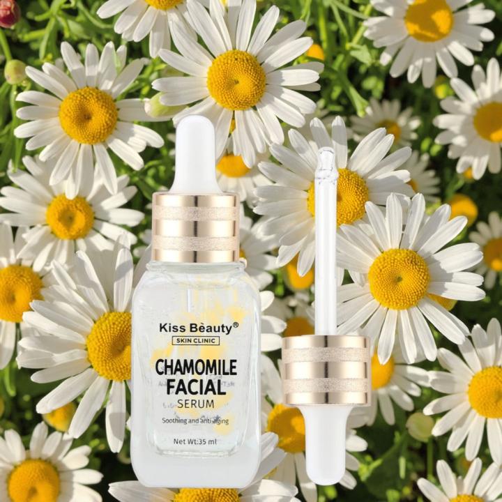 Kiss Beauty Private Label Transparent Firming Anti-wrinkle Chamomile Facial Serum
