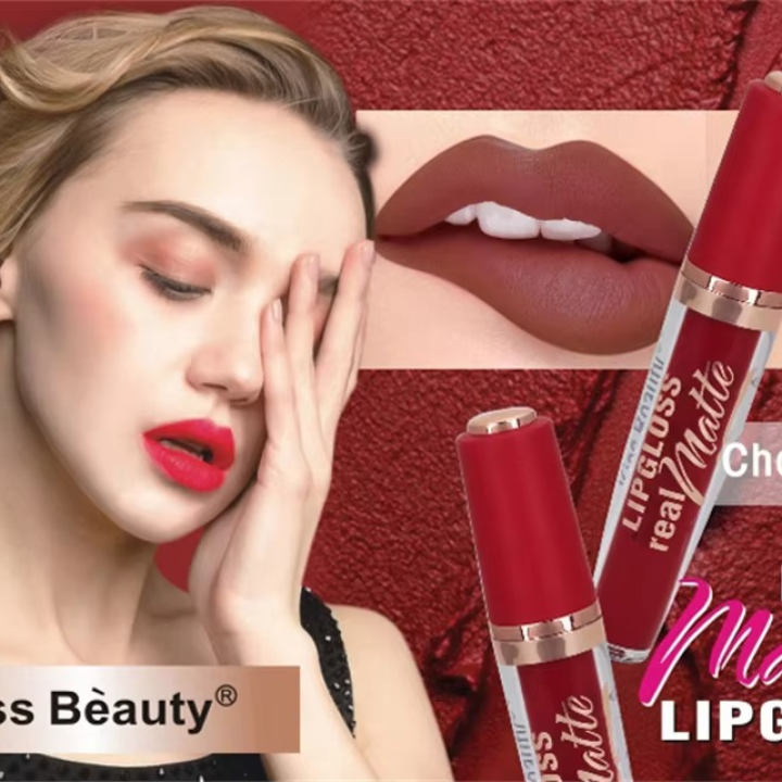 7 ml Non Stick Cup Matte Lip Gloss Manufacturer OEM Custom Logo Private Label Cosmetic Makeup Waterproof Long Lasting Lip Gloss