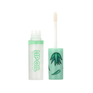 Natural Plant Aloe Vera Flavor Changing Color Moisturize Lip Oil Hydrating Moisturizing Silky Touch Transparent Lip Oil